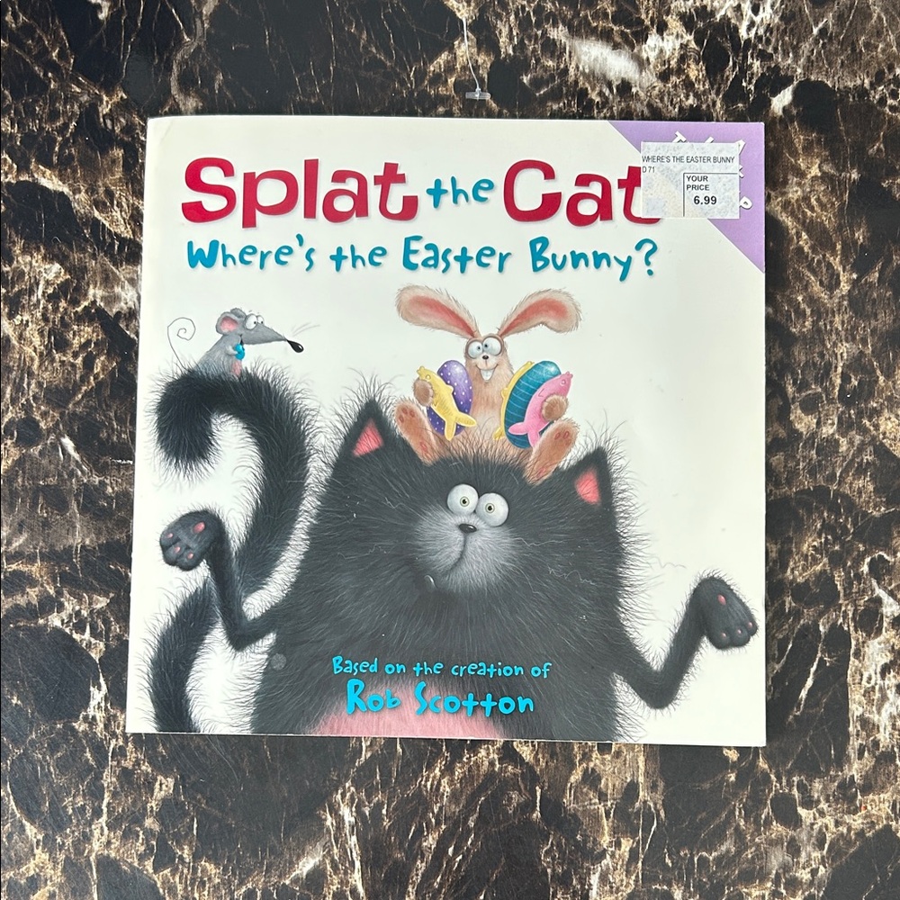 Splat the Cat: Where’s The Easter Bunny? Book